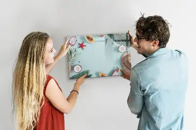 Magnetická kreslící tabule letní kompozice