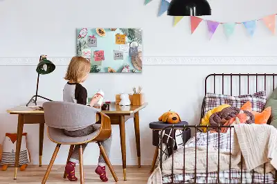 Magnetická kreslící tabule letní kompozice