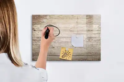 Magnetická tabule na psaní dřevěné provedení
