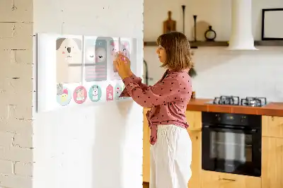 Popisovatelná magnetická tabule veselá zvířátka