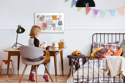 Popisovatelná magnetická tabule veselá zvířátka
