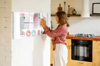 Magnetická kreslící tabule veselé záložky