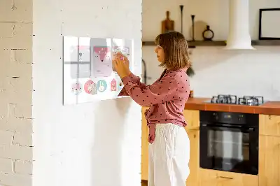 Magnetická kreslící tabule veselé záložky