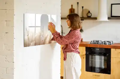 Magnetická popisovatelná tabule motiv Grains abstrakce