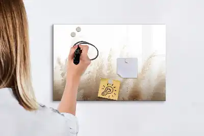 Magnetická popisovatelná tabule motiv Grains abstrakce
