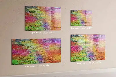 Popisovatelná magnetická tabule malovaná zeď