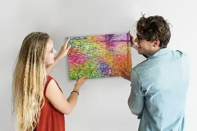 Popisovatelná magnetická tabule malovaná zeď