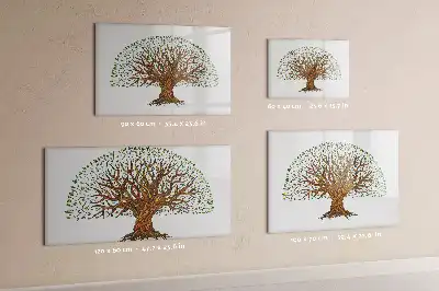Magnetická kreslící tabule ve tvaru kořene stromu