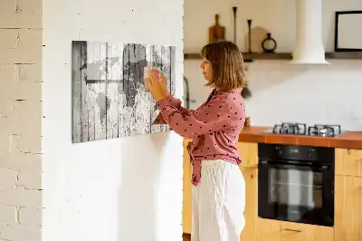 Magnetická kreslící tabule motiv mapa světa