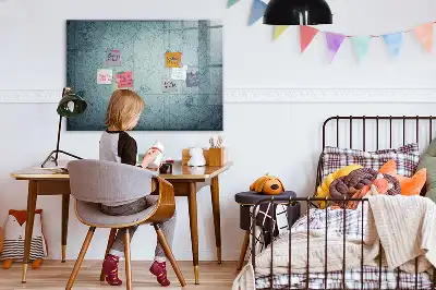 Magnetická kreslící tabule v designu vintage mapy