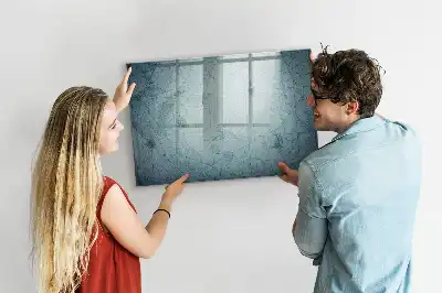 Magnetická kreslící tabule v designu vintage mapy
