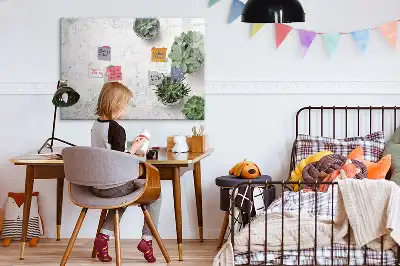 Magnetická kreslící tabule okrasné rostliny