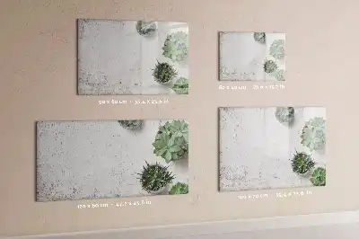 Magnetická kreslící tabule okrasné rostliny