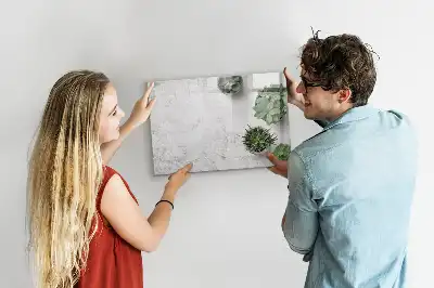 Magnetická kreslící tabule okrasné rostliny