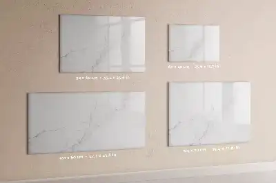 Popisovatelná magnetická tabule dekorativní mramor