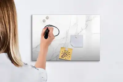 Popisovatelná magnetická tabule dekorativní mramor