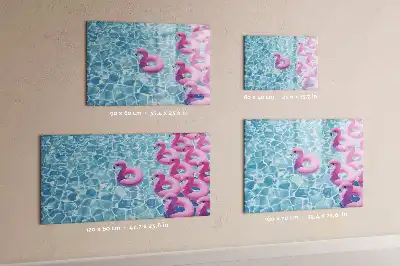 Magnetická kreslící tabule nafukovací plameňáci
