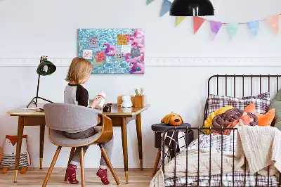 Magnetická kreslící tabule nafukovací plameňáci