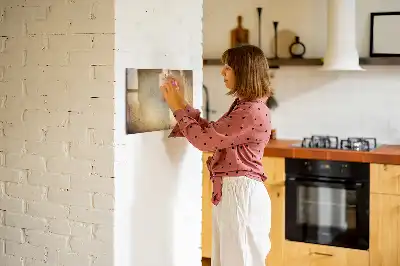 Magnetická popisovatelná tabule se starou mapou světa