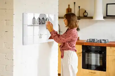 Magnetická kreslicí tabule nápis Domov