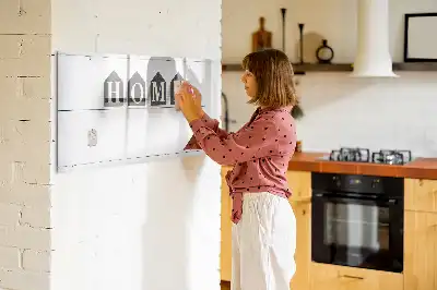 Magnetická kreslicí tabule nápis Domov