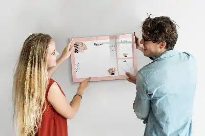 Magnetická kreslící tabule poznámky do plánovače