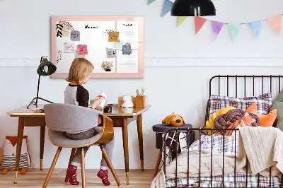 Magnetická kreslící tabule poznámky do plánovače