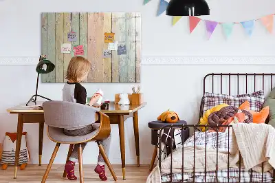 Popisovatelná magnetická tabule barevná