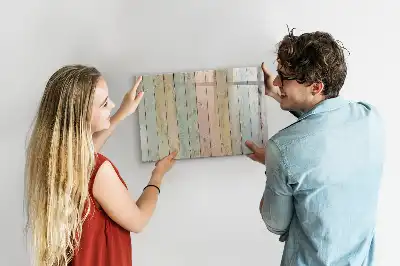 Popisovatelná magnetická tabule barevná