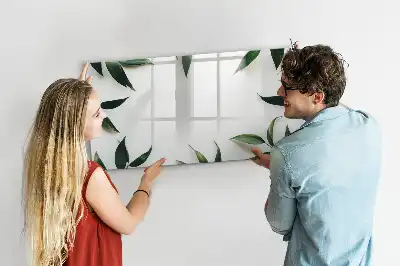 Magnetická kreslící tabule v rámečku z listů