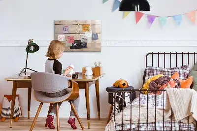 Popisovatelná magnetická tabule s nápisem To zvládneš