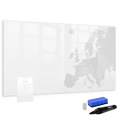 Mapa Evropy popisovatelná magnetická tabule