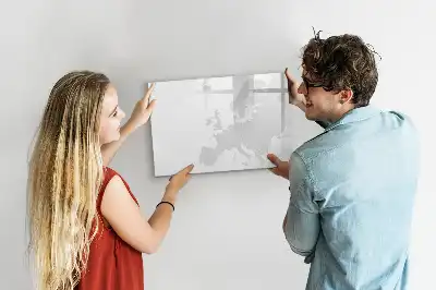 Mapa Evropy popisovatelná magnetická tabule
