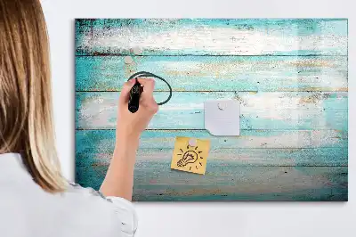 Magnetická kreslící tabule v modrém provedení