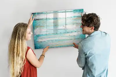 Magnetická kreslící tabule v modrém provedení