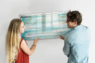 Magnetická kreslící tabule v modrém provedení
