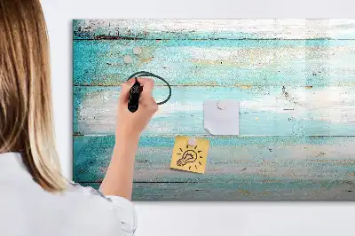 Magnetická kreslící tabule v modrém provedení