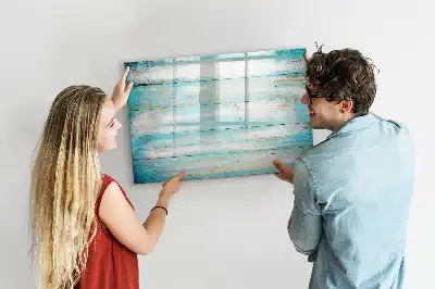 Magnetická kreslící tabule v modrém provedení