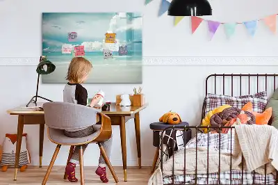 Magnetická kreslící tabule s motivem mořské krajiny
