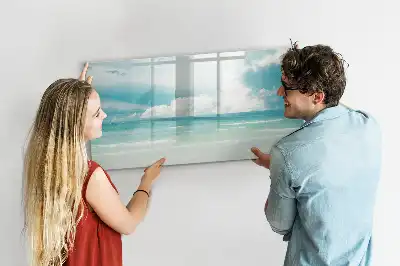 Magnetická kreslící tabule s motivem mořské krajiny
