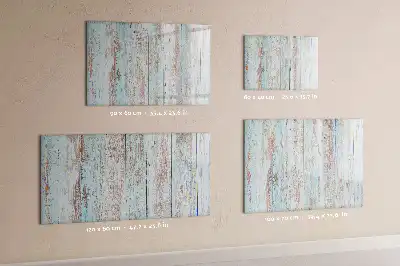 Magnetická kreslící tabule v pastelovém dřevěném provedení