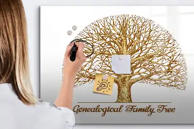 Magnetická kreslící tabule starý rodokmen