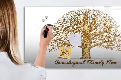 Magnetická kreslící tabule starý rodokmen