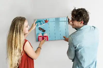 Magnetická kreslící tabule první letní den