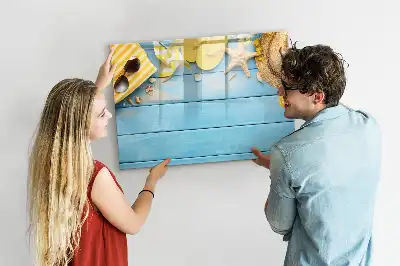 Magnetická popisovatelná tabule plážové doplňky
