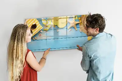 Magnetická popisovatelná tabule plážové doplňky