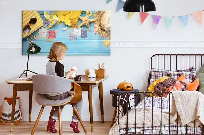 Magnetická popisovatelná tabule plážové doplňky