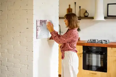 Popisovatelná magnetická tabule motivy jarních květin