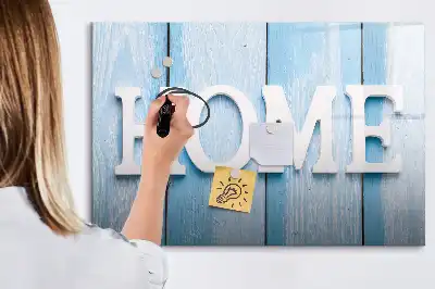 Magnetická kreslící tabule nápis Domov