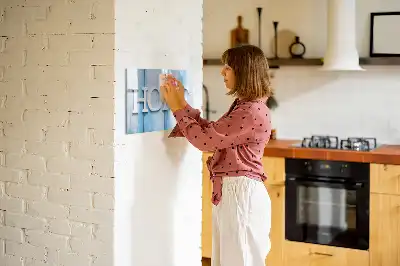 Magnetická kreslící tabule nápis Domov